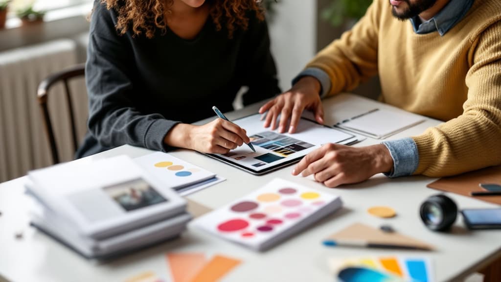 BriefToBrand Studio workflow — structured intake to publish-ready delivery